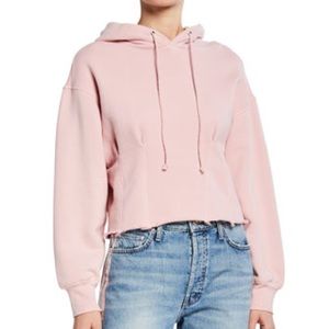 Current Elliott The Pintuck Hoodie Size 0, NWT